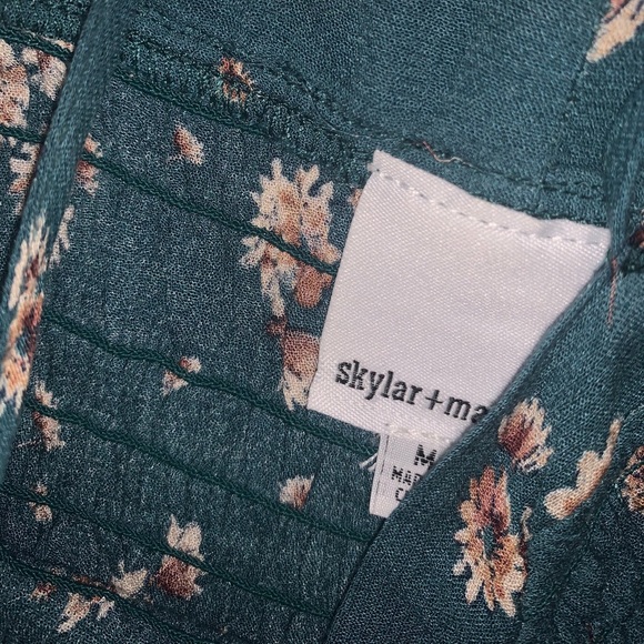 NWOT⚡️Red Dress Boutique Green Floral Print Dress - Picture 5 of 6